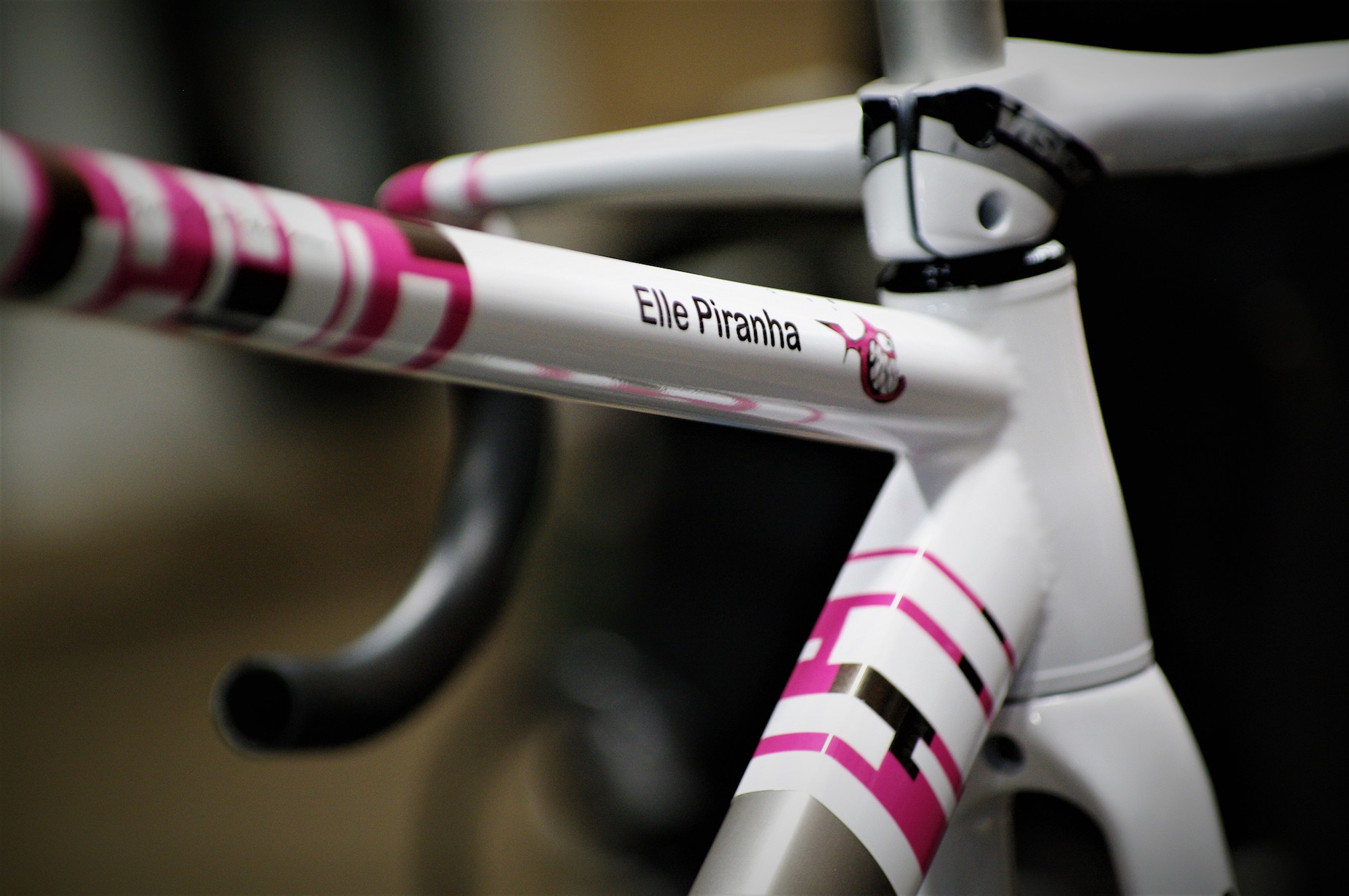 Maggie Coles-Lyster Elle Pirahna Track bike
