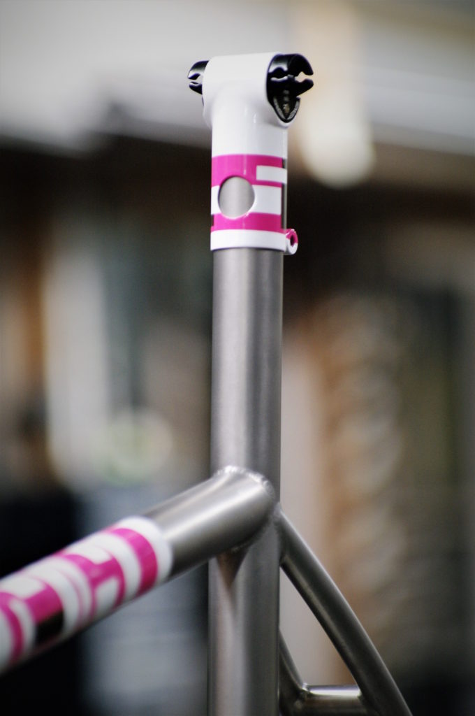 Maggie Coles-Lyster Elle Pirahna Track bike